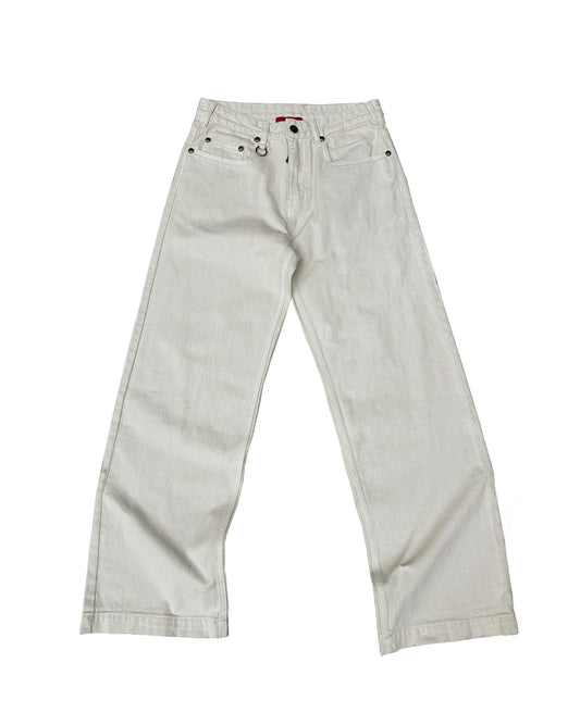 Rivet Signature Pants - Cream