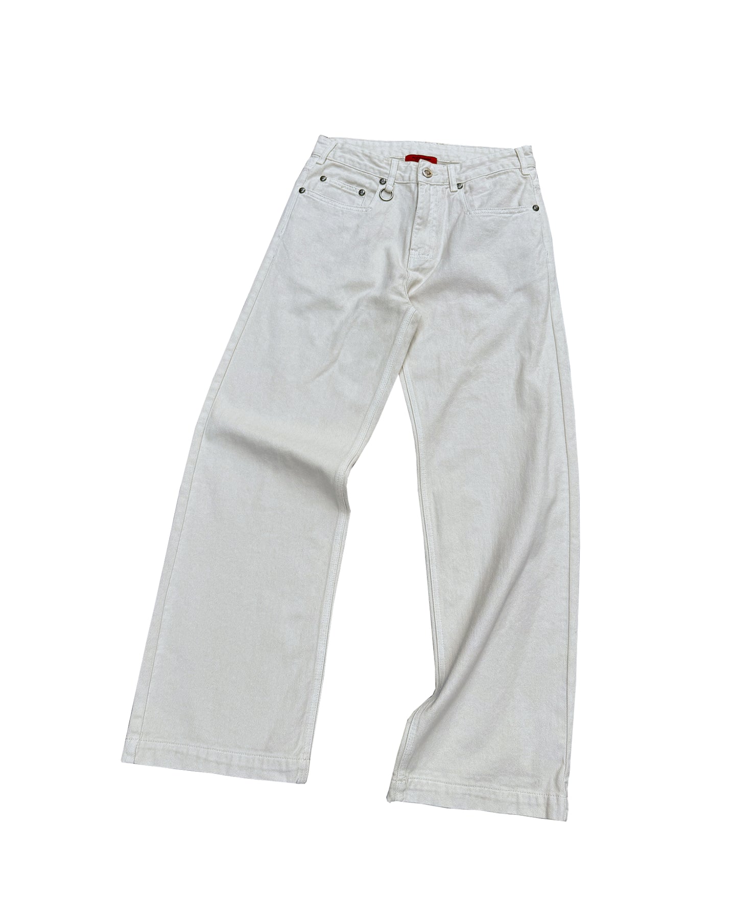 Rivet Signature Pants - Cream