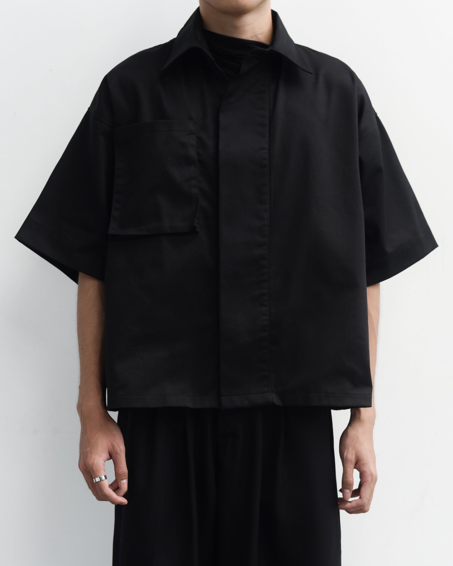 Button Down Shirt - Black