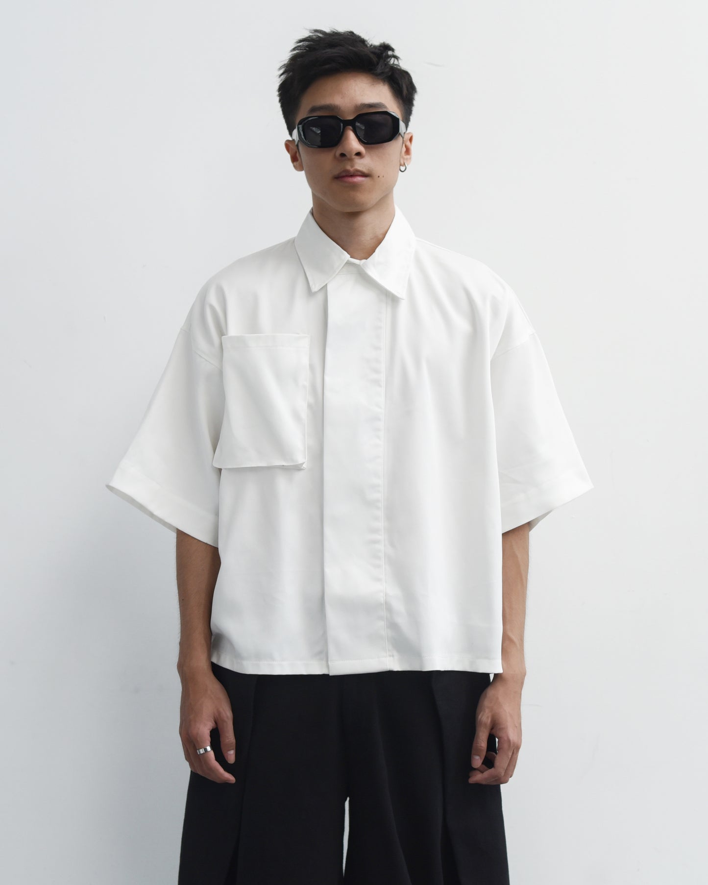 Button Down Shirt - White