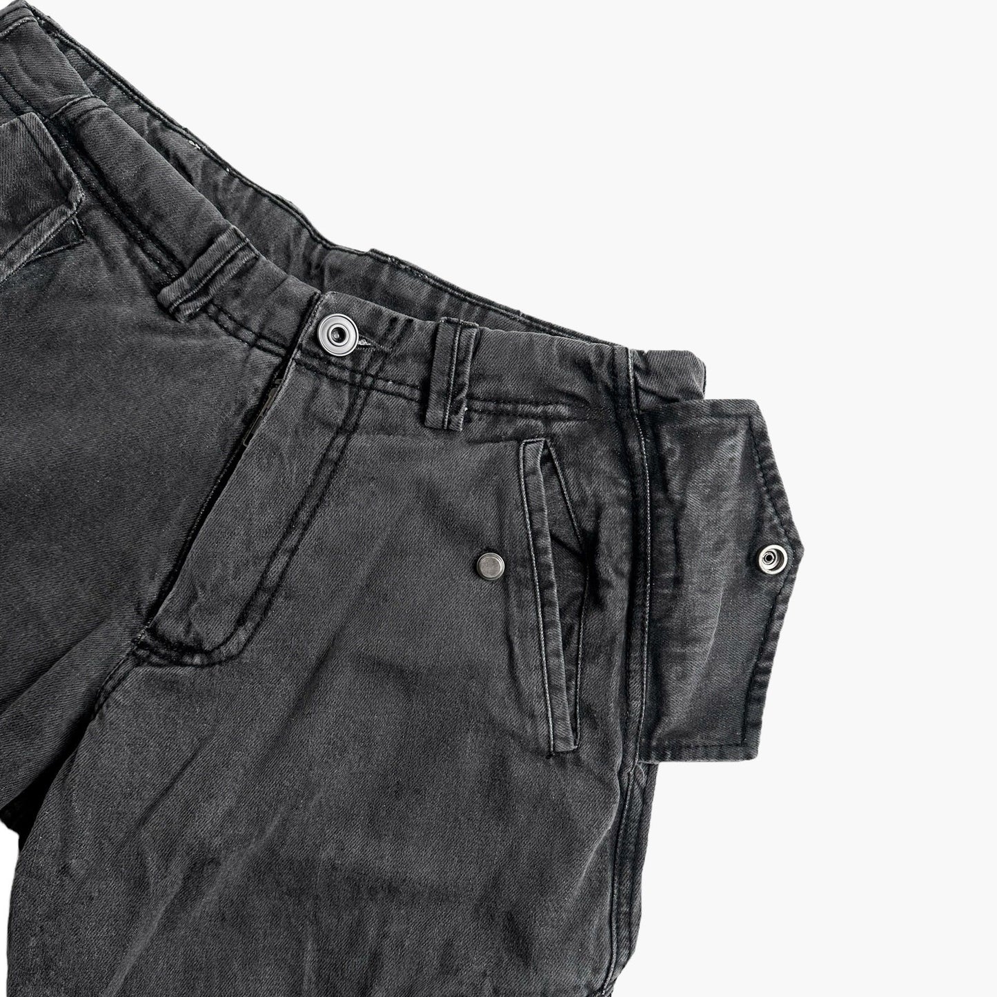 Pocket Denim Pants