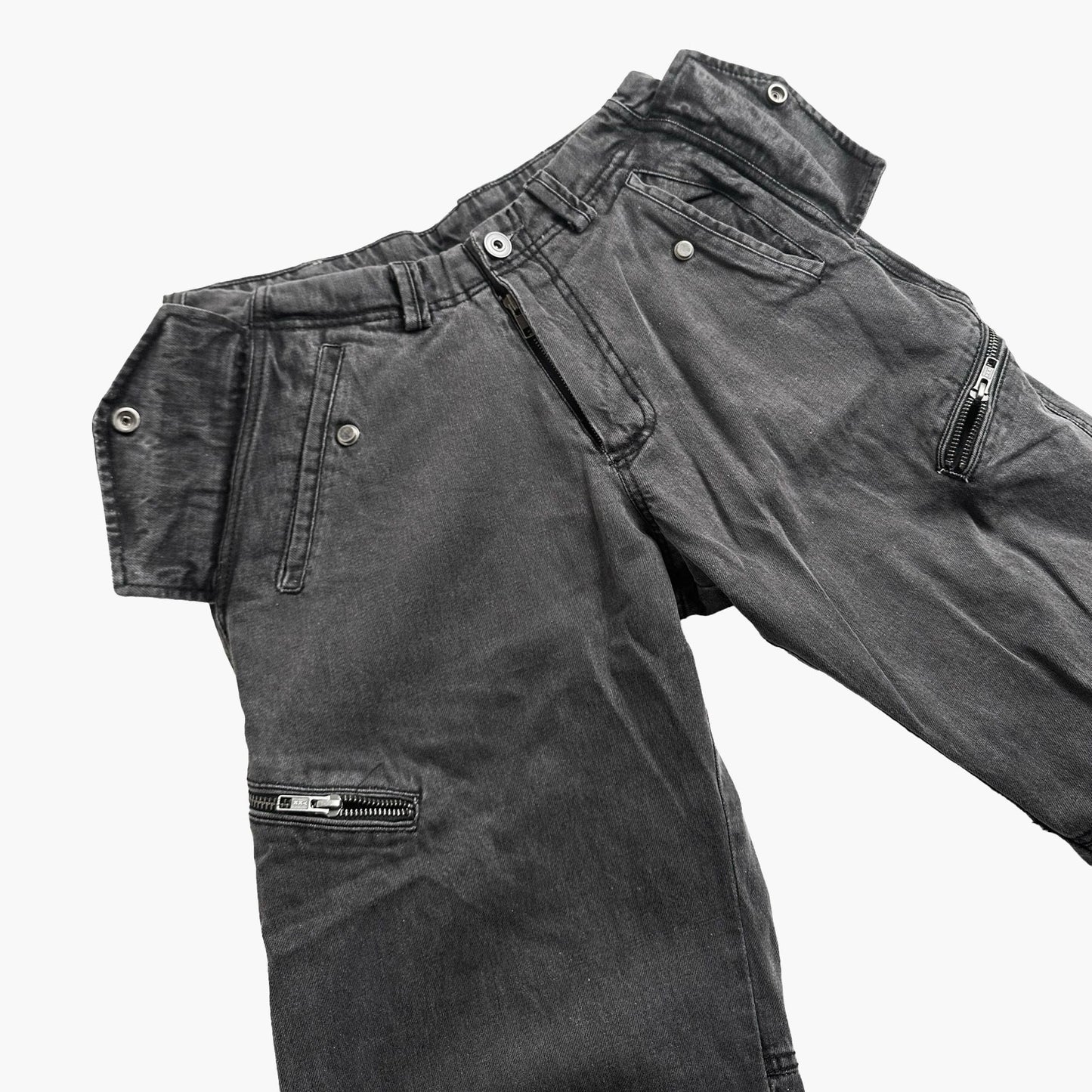 Pocket Denim Pants