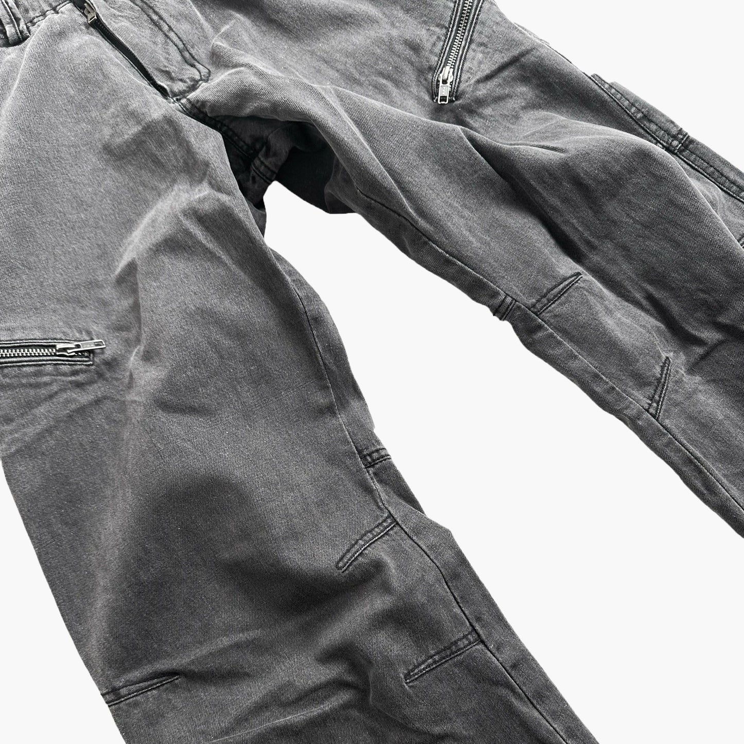 Pocket Denim Pants