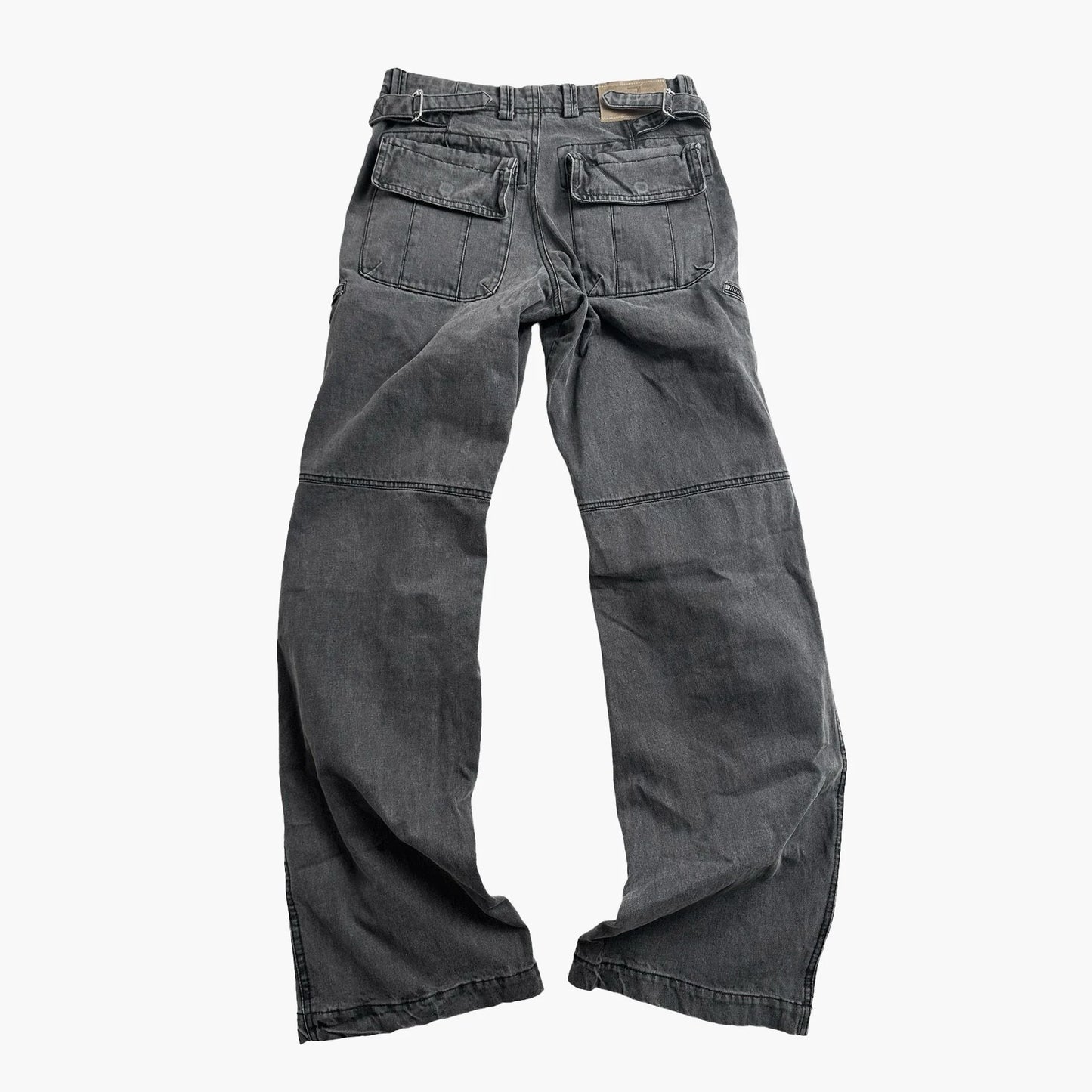 Pocket Denim Pants