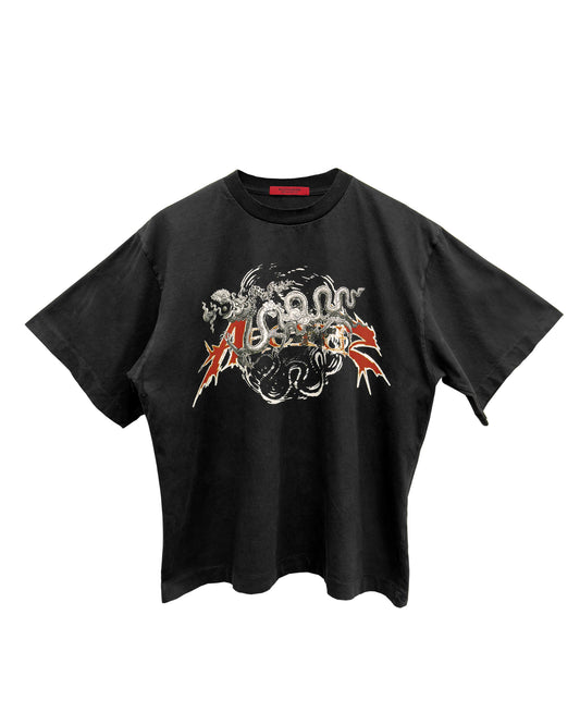 A24 H-Dragongrap Black T-Shirt